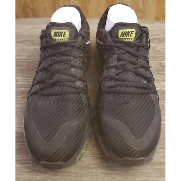 Nike Air Max 2015 Running Shoes Men's Size 8.5 Black